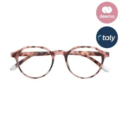 Barner Chamberi Anti-Blue Light Screen Glasses - Pink Tortoise